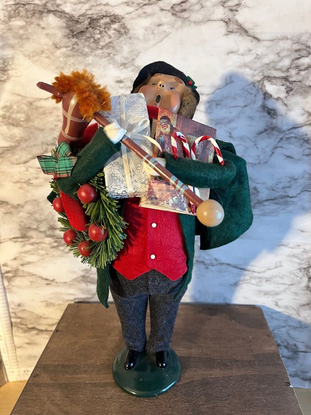 Byers Choice Grandfather Grandpa Shopper SIGNED 24/100